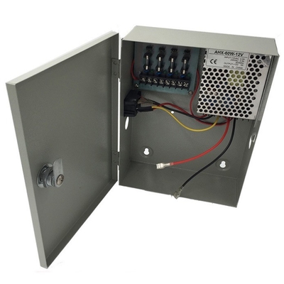 110v 220v 5a 4ch 12v 60w 4 porte UPS CCTV alimentazione con batterie di riserva da C-Power