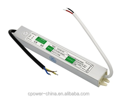 30W DC 24V 12V LED White Strip Driver Transformer Modulo IP67 Adattatore di alimentazione impermeabile