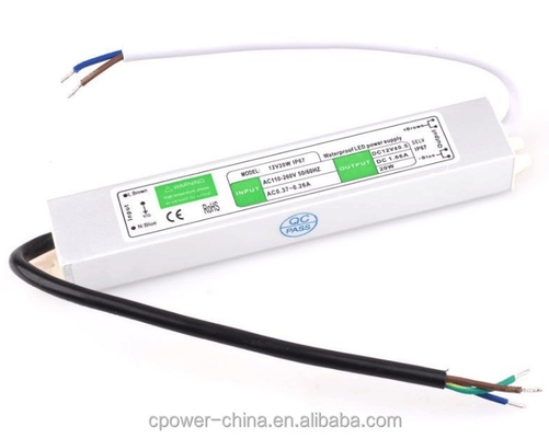 Fonte di alimentazione DC 12V per i CE Rohs subacquei 10W 15W 20W