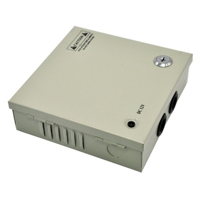 36W 4 porte DC12V CCTV Power Supply Box Distribuzione per videocamere CCTV all'aperto