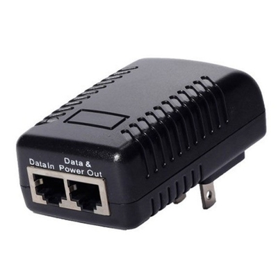 DC 48V 0.5A Collegamento a parete POE Iniettore Ethernet Adapter per alimentazione IP telefono/camera US