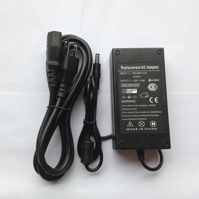AC/DC12V 5A Converter di alimentazione per LED Strip LCD Monitor CCTV DESK Voltaggio di uscita