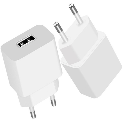 Uscita in CC 5V 1A/2A UE Adaptore di alimentazione USB con caricabatterie USB tipo uscita