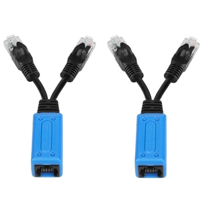 0.03kg RJ45 Port PoE Power Combiner 2-Pack 60W PoE Ultra con 2x 30W PoE Ports