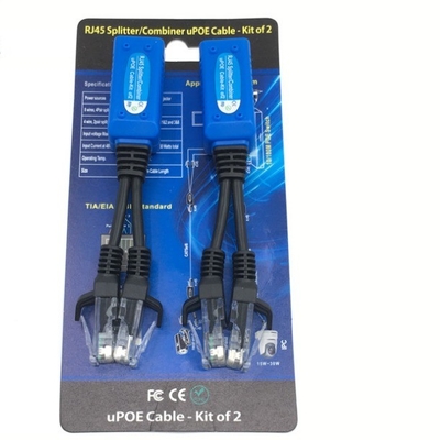 0.03kg RJ45 Port PoE Power Combiner 2-Pack 60W PoE Ultra con 2x 30W PoE Ports