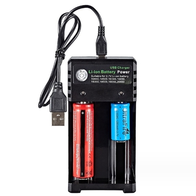 C-Power 3.7v USB Li-ion 18650 caricabatterie per batterie al litio ricaricabili