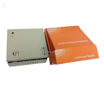 Box di alimentazione della telecamera CCTV 12V DC 3A 4CH con canali di uscita personalizzabili
