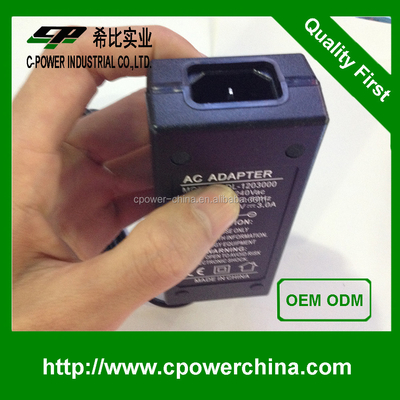 C-Power AC Converter Adapter Certificato CE 36V 2A 72W caricabatterie 5.5mmx2.5mm