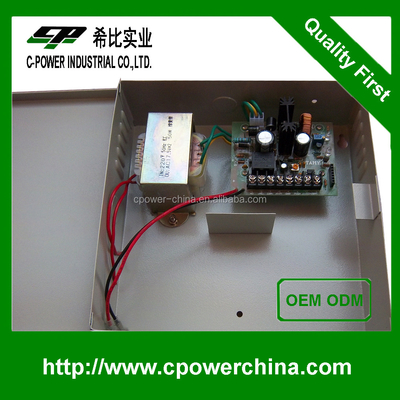 Fornitore di alimentazione ininterrotta da 60w C-Power 12v 5a UPS per apparecchiature di controllo accesso
