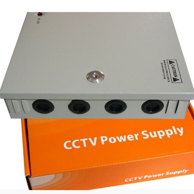C-Power 9 Channel CH CCTV Camera di sicurezza Distribuzione PTC Power Supply Box 12V Output