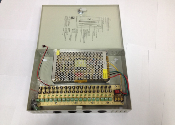 12V di uscita CCTV alimentazione 120W 18CH per la protezione da sovratensione e CCTV Camera
