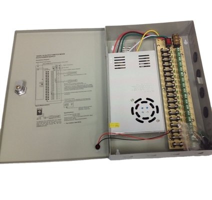 Protezioni Corto circuito sovraccarico di sovraccarico di sovravolt 12V 30A Box di alimentazione per CCTV