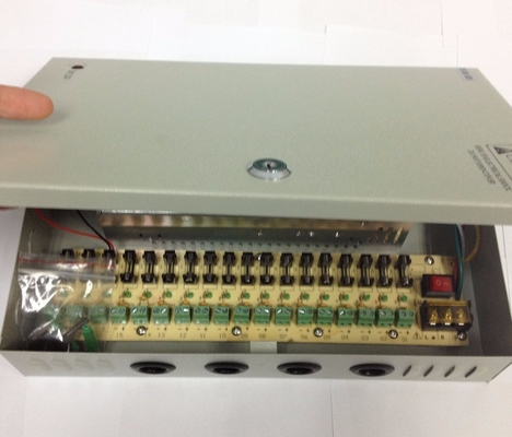Protezioni Corto circuito sovraccarico di sovraccarico di sovravolt 12V 30A Box di alimentazione per CCTV