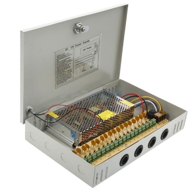 Efficienza 82% C-Power 110v 220v ac dc 12v 18ch 20a 12 volt 16 canale cctv alimentazione