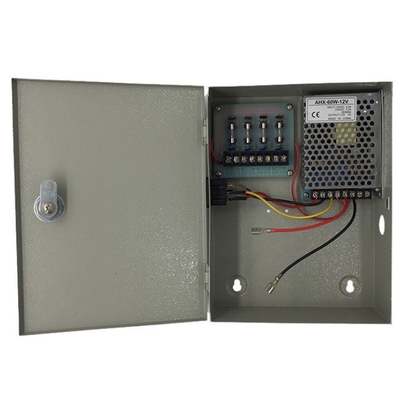 110v 220v 5a 4ch 12v 60w 4 porte UPS CCTV alimentazione con batterie di riserva da C-Power