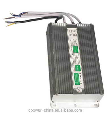 Adattatore di alimentazione DC esterno impermeabile 12V 24V 30W 60W 100W 200W per striscia LED IP66 67