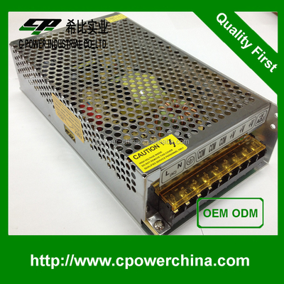 Fonte di alimentazione a uscita singola 240w 40a 20a 10a 5v 24v progettata per l'industria da C-Power