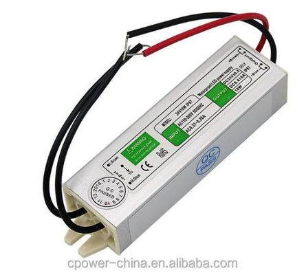 10W-200W resistente all'acqua IP67 LED Light Transformer driver di alimentazione con uscita di corrente continua 24v