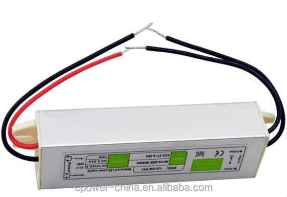 10W-200W resistente all'acqua IP67 LED Light Transformer driver di alimentazione con uscita di corrente continua 24v
