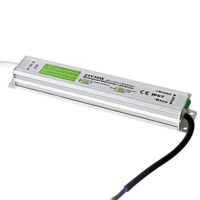 Bianco argento 24v DC impermeabile elettronica 50W LED driver 100w 25w IP67 trasformatore di alimentazione