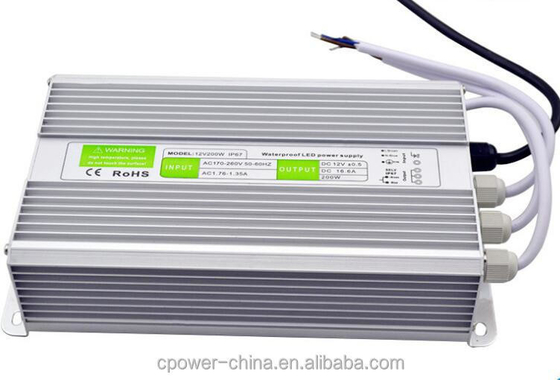 220V AC DC 12V 24V trasformatore LED driver di alimentazione 200W 250W 150W 100W