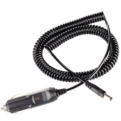 Cable di carica del accenditore di sigarette per auto nero 12V DC 5.5x2.1mm rame standard per il tuo