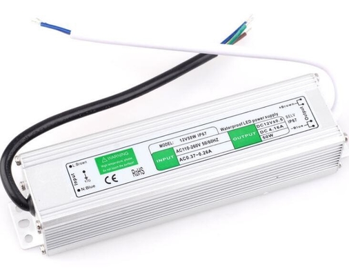 Trasformatore impermeabile 50w alimentazione LED driver DC12V Single Output per all'aperto