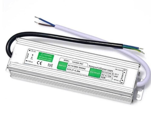 Trasformatore impermeabile 50w alimentazione LED driver DC12V Single Output per all'aperto
