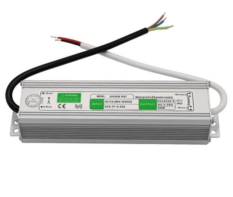 Trasformatore impermeabile 50w alimentazione LED driver DC12V Single Output per all'aperto
