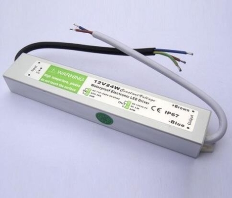 Fonte di alimentazione impermeabile AC110-265V a corrente continua 12V/24V 24W convertitore driver LED per segnali LED