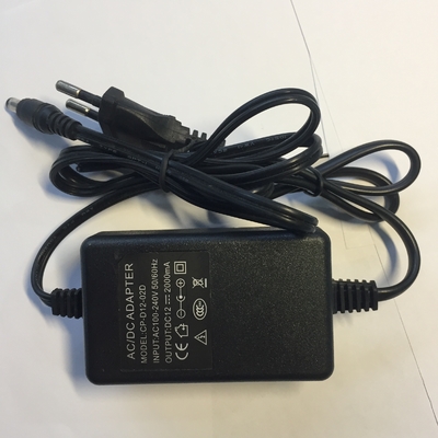 Adaptatore di alimentazione AC/DC da 24W per CCTV Frequenza di uscita 50/60Hz Potenza di uscita 1-50W