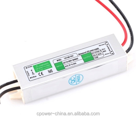 Fornitore di alimentazione a LED impermeabile da 10 W per strisce a LED 24V tipo di uscita singola Efficienza 86%
