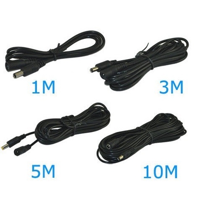 12V maschio a femmina 2.1x5.5MM cavo di alimentazione di estensione per la telecamera CCTV conduttore di rame