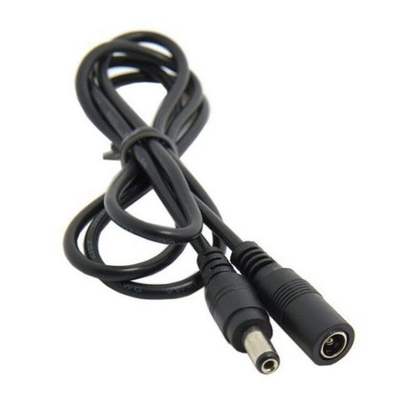 Cavo di estensione di corrente 12V DC isolato in PVC da 5,5 x 2,1 mm per telecamere CCTV/LED/DVR/PSU Lead