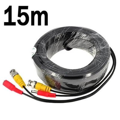 Cable di estensione della telecamera di sicurezza CCTV 5-30M BNC Video Alimentatore a corrente continua per la sorveglianza
