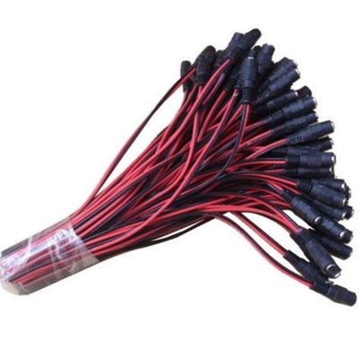 5.5x2.1mm Pigtail maschio femmina cavo DC per telecamere CCTV luci LED 12V conduttore di rame