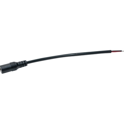 18 AWG DC Power Pigtail Cable 2,1 mm x 5,5 mm Barrel Plug Wire Maschio femmina per 220-240V