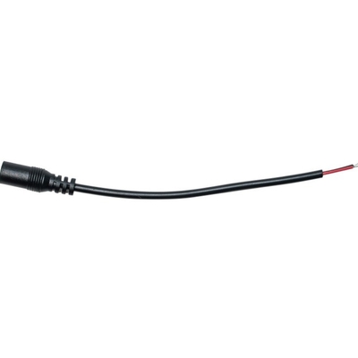 18 AWG DC Power Pigtail Cable 2,1 mm x 5,5 mm Barrel Plug Wire Maschio femmina per 220-240V