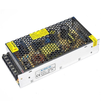 Fonte di alimentazione LED 12V 10A 120W AC/DC Switch Light per frequenza di uscita 50/60Hz
