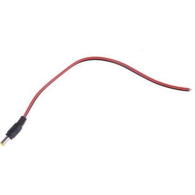 DC 5.5*2.5mm 5525 30cm Jack di alimentazione maschio Plug cavo di filo di rame con IEC Female End Tipo