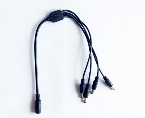 Copper 1 Female to 4 Male Power Supply Splitter Converter per videocamera CCTV DVR 12V