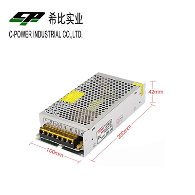110V/220V Voltaggio di ingresso 24V Fornitura di corrente continua 24V 5A 120W per applicazioni industriali