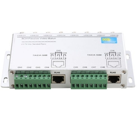 HD CVI AHD TVI Compatibile 8CH Passive Video Balun Receiver Trasmettitore per telecamere CCTV