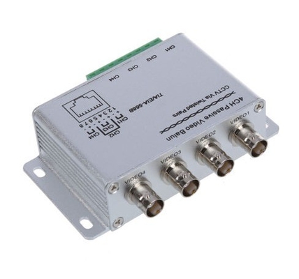 Trasmissione video 4CH CAT5 HD Passive UTP Video Balun BNC Female Transceiver RJ45 per il sistema CCTV
