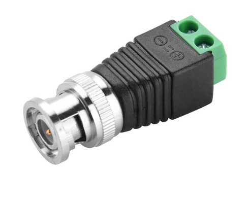 CAT5 a BNC Video coaxial Balun 2.1mm Maschio CC Power Connector Kit AF come accessori CCTV