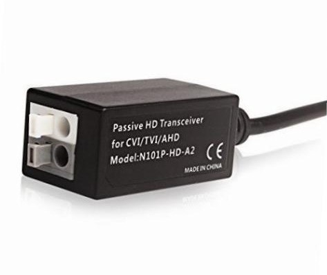 ABS Plastic UTP Twisted Passive Video Balun Transmitter Transceiver per il sistema CCTV