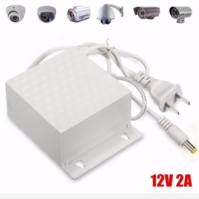 12VDC 2A Acque resistenti Acque resistenti Adaptore di alimentazione per telecamere CCTV esterne
