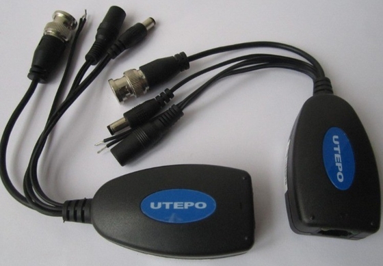 CCTV BNC Video Power Data Balun/ Transceiver Extender tramite Protezione da sovratensioni Cat5e