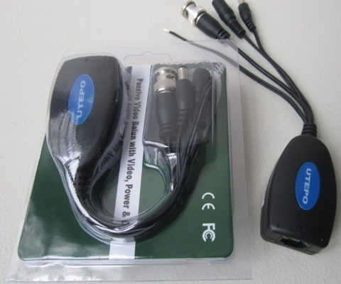 CCTV BNC Video Power Data Balun/ Transceiver Extender tramite Protezione da sovratensioni Cat5e