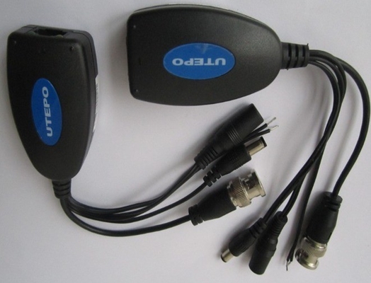 CCTV BNC Video Power Data Balun/ Transceiver Extender tramite Protezione da sovratensioni Cat5e